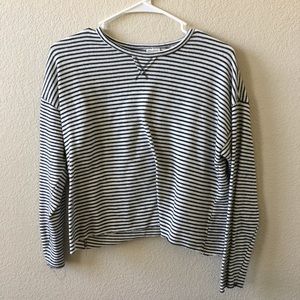 Black and white striped Sweater